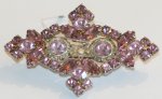 A3 Brooch Light Amethyst