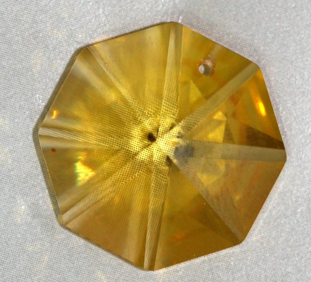 16x16mm Dark Yellow CZ - Click Image to Close