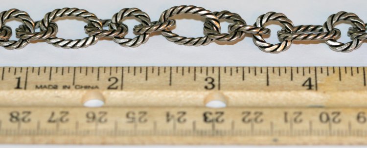 Antique Silver Chain - AS11 - Click Image to Close