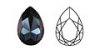 4327 DROP FANCY STONE