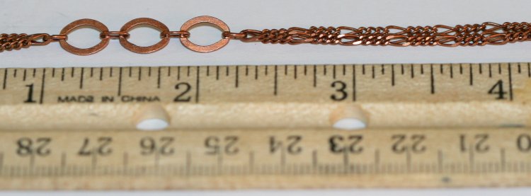 Antique Copper Chain - AC 7 - Click Image to Close