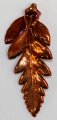 Fern Leaf Dip in Copper Appx.size 1 x 0.50 in.