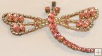 Dragonfly Pendant Light Rose