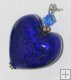 Murano Heart Aurora (1.25 x1.25 in.) # 06