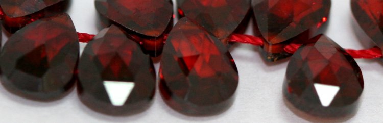 5x7mm Dark Red CZ - Click Image to Close