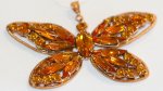 Butterfly Pendant Topaz