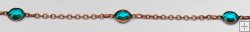 1128 SS 39 Indicolite (Copper Plated)