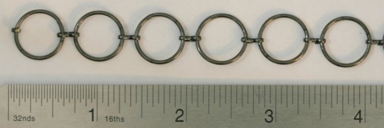Gun Metal Chain - B 18 - Click Image to Close