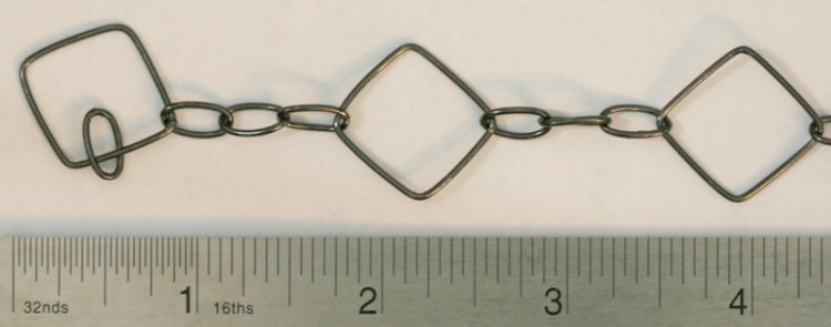 Gun Metal Chain - B 48 - Click Image to Close