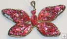 Butterfly Pendant Fucshia