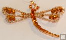 Dragonfly Pendant Topaz