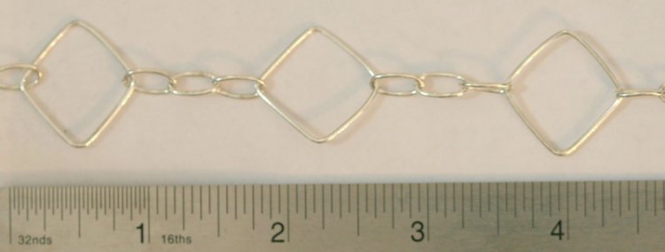Silver Chain - S 66 - Click Image to Close