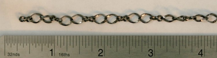 Gun Metal Chain - B 49 - Click Image to Close