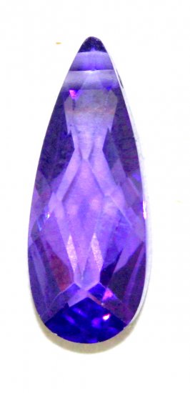 7x18mm Dark Purple CZ - Click Image to Close