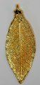 Laurel Leaf Dip In 24 k Gold Appx.size 1.5 x 1 in.