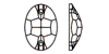 3210 Oval Sew On